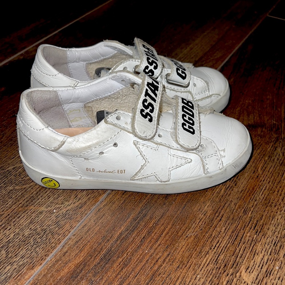 AUTHENTIC kids golden goose Velcro sneakers